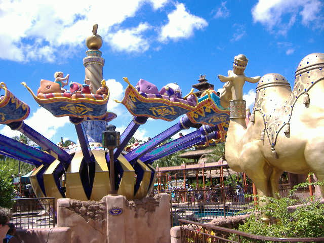 disney world rides magic kingdom aladdin