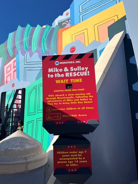 8. Monsters, Inc. Mike & Sulley to the Rescue! – Hollywood Land